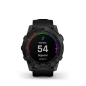 Preview: GARMIN Fenix 7X Sapphire Solar, Schwarzes DLC-Titan mit schwarzem Armband, 51mm (010-02541-23)